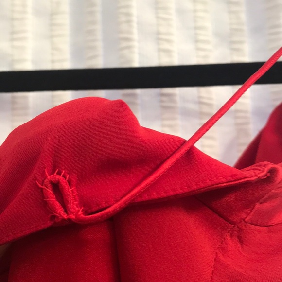 Nicole Miller size 8 little red dress - Picture 8 of 8